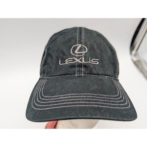 Antigua Lexus Summit Baseball Cap Black Embroidered Logo Hat 100170 OSFM
